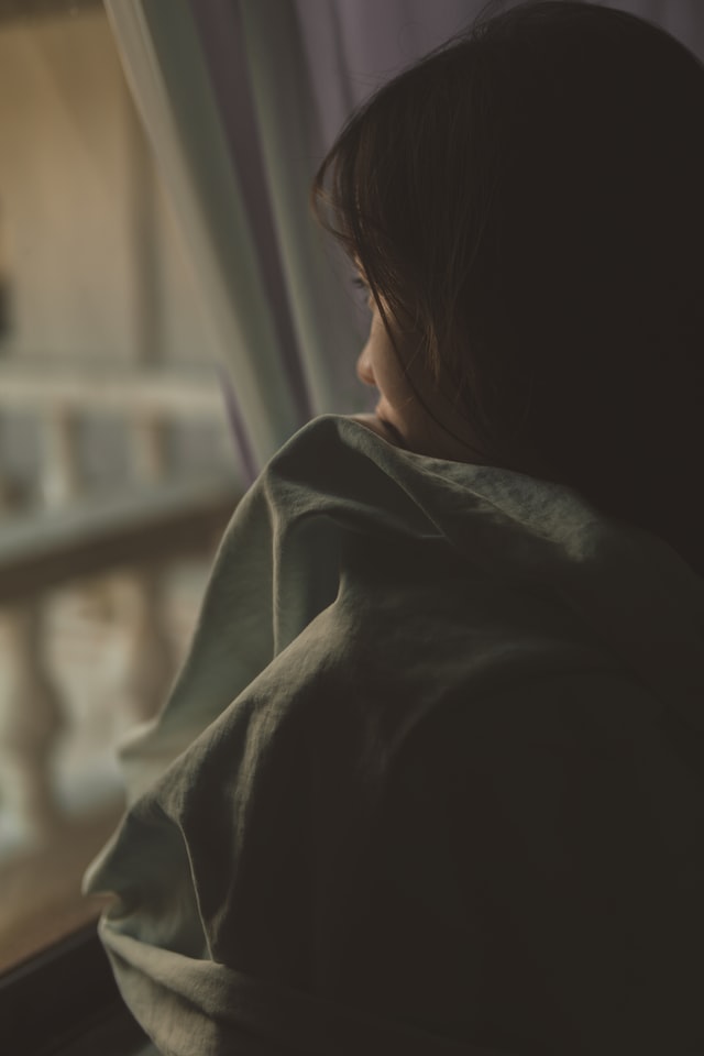 The Man Outside Her Window